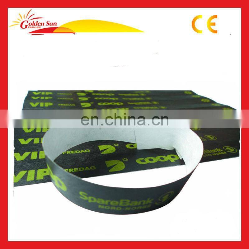Wholesale Professional Cheapest Price Adult Size Tyvek Paper Wristband