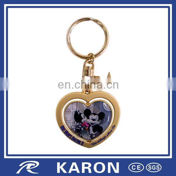 fashionable custom printed keyring mobile phone