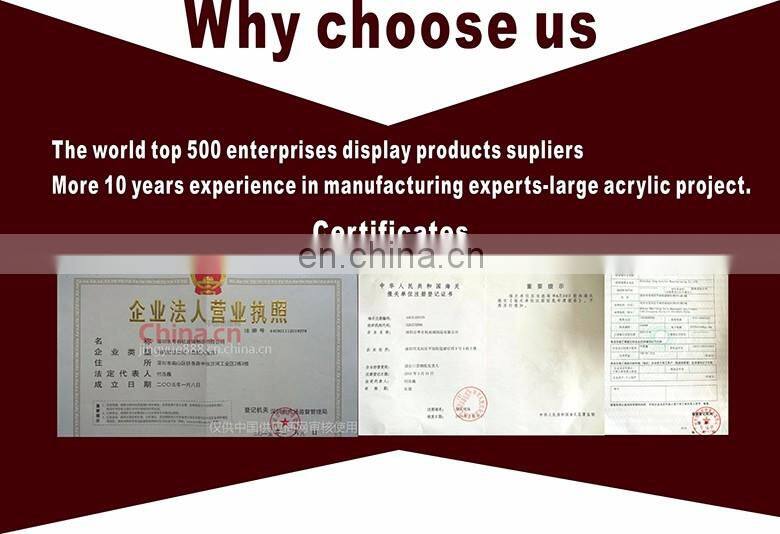 custom white acrylic hexagonal mirror