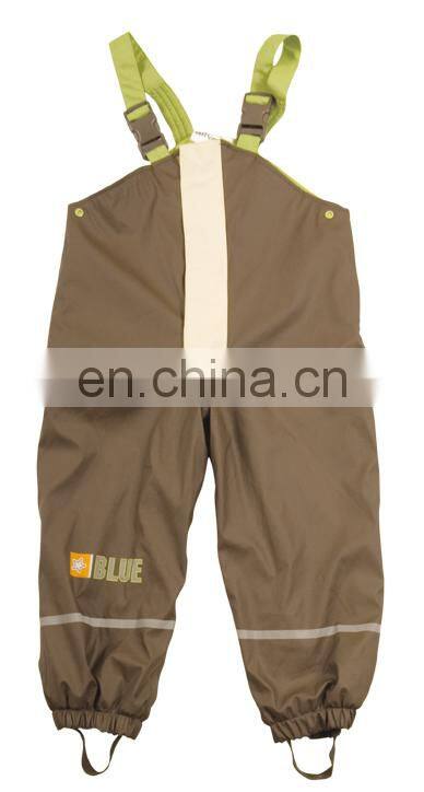 All weather kids PU rain suit sets