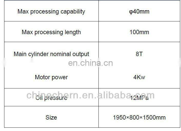 Tube Shrinking Machine/pipe reducing machine