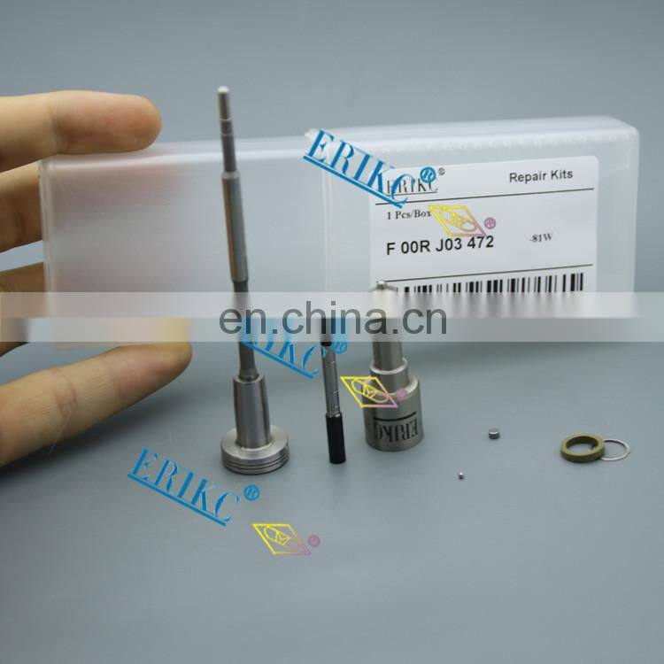 ERIKC repair kit F 00R J03 472 ( F00RJ03472 ) Common Rail Injector parts F00R J03 472 nozzle DLLA152P1690 for 0445120083