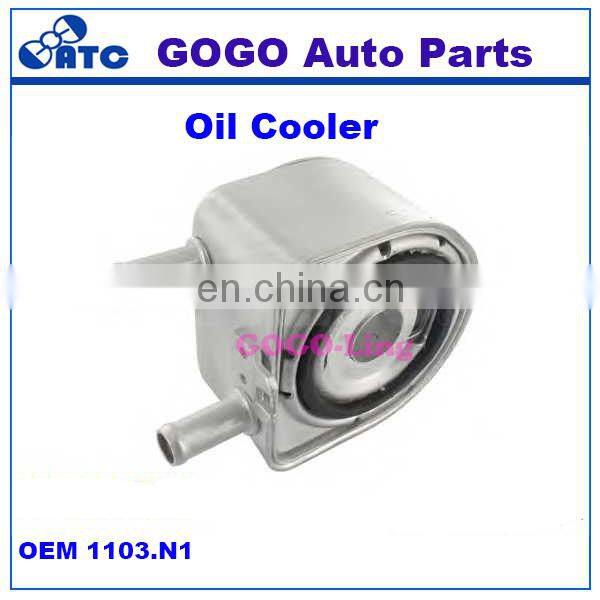 GOGO Engine Oil Cooler FOR PEUGEOT 206 306 307 406 407 607 806 807 OEM 1103N1, 1103H4 1103.N1