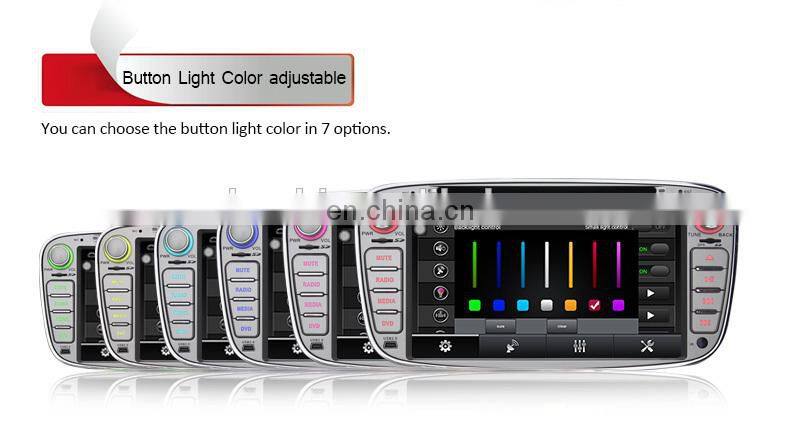 7 Inch Android capacitive car Radio GPS Navigation for Mondeo