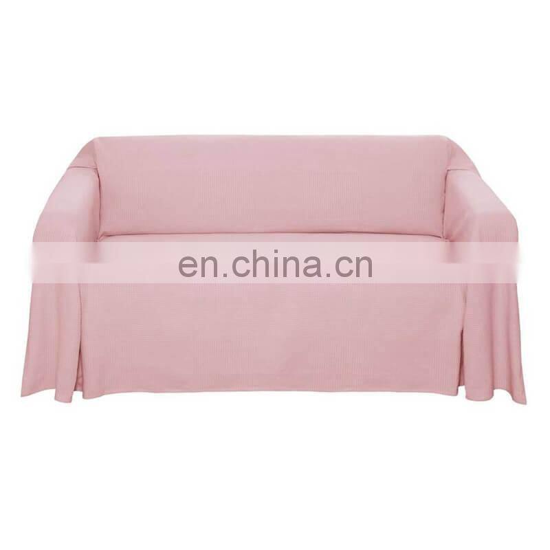 i@home Lightweight textured pattern plain 100% cotton coverlet bedspread