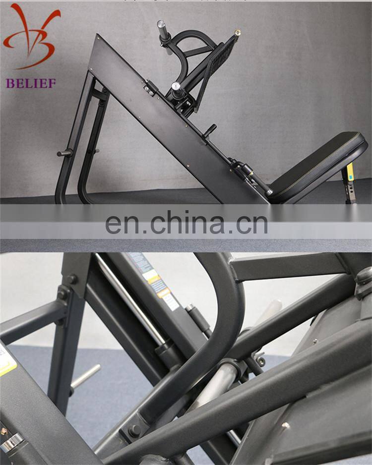Fitness equipment factory supply 45 degree leg press machine for sale