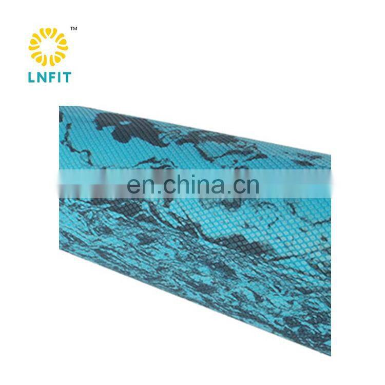 muscle relaxation EVA yoga pilates exercise colorful camouflage pattern foam roller