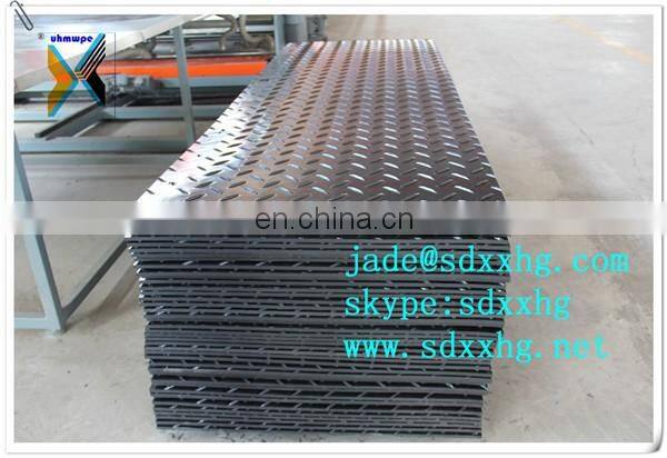 UHMW-PE Heavy Duty Ground Protection Mats, Wetland Access Roadways hdpe road plate