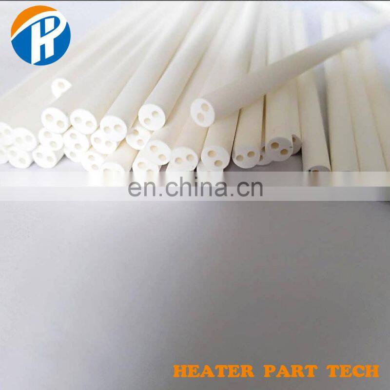 High Quality 2hole 4 hole MgO Tubes used for Cartridge Heater Insulator
