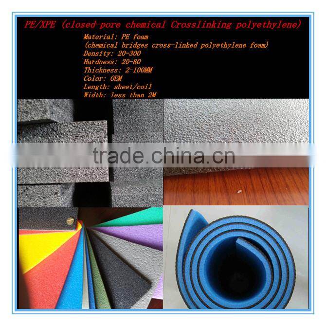 Electronic crosslinked polyethylene foam(IXPE /xpe foam)