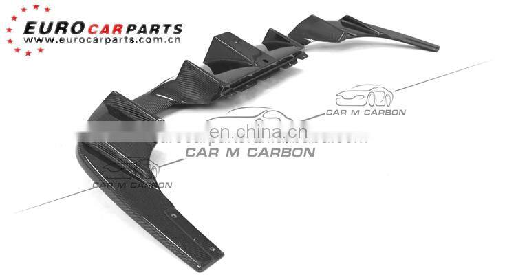 F87 M2 K-style diffuser fit for F87 2015-2019year K-style carbon fiber rear diffuser for M2