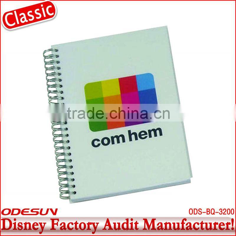 Disney factory audit manufacturer's notebook custom 149588