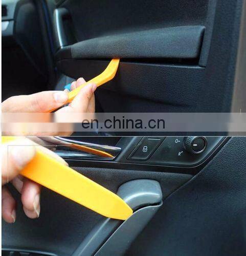 Auto Car Dash Radio Door Clip Panel Trim Removal Pry Tool Set Kit Plastic 4pcs