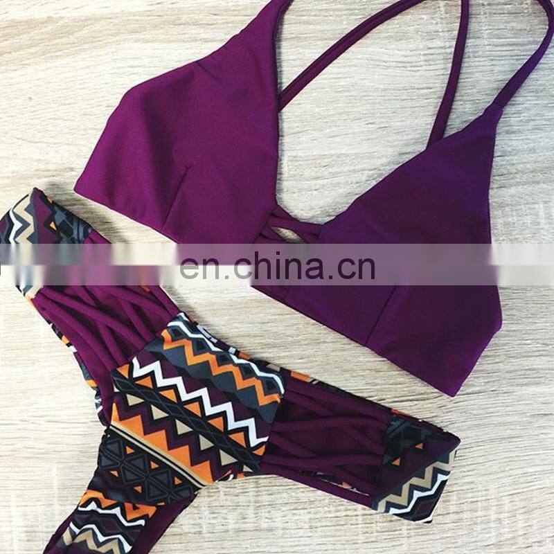 Sexy Women Swimsuit Femme Monokini Push Up Bikini Set Summer Beachwear