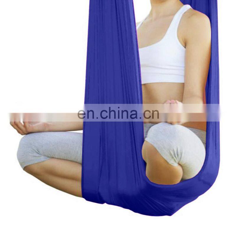 5m Elastic Anti-gravity Aerial Yoga Hammock Swing Belt Polyester Stretch Strap Air Yoga Traction Device Body Building Equipment