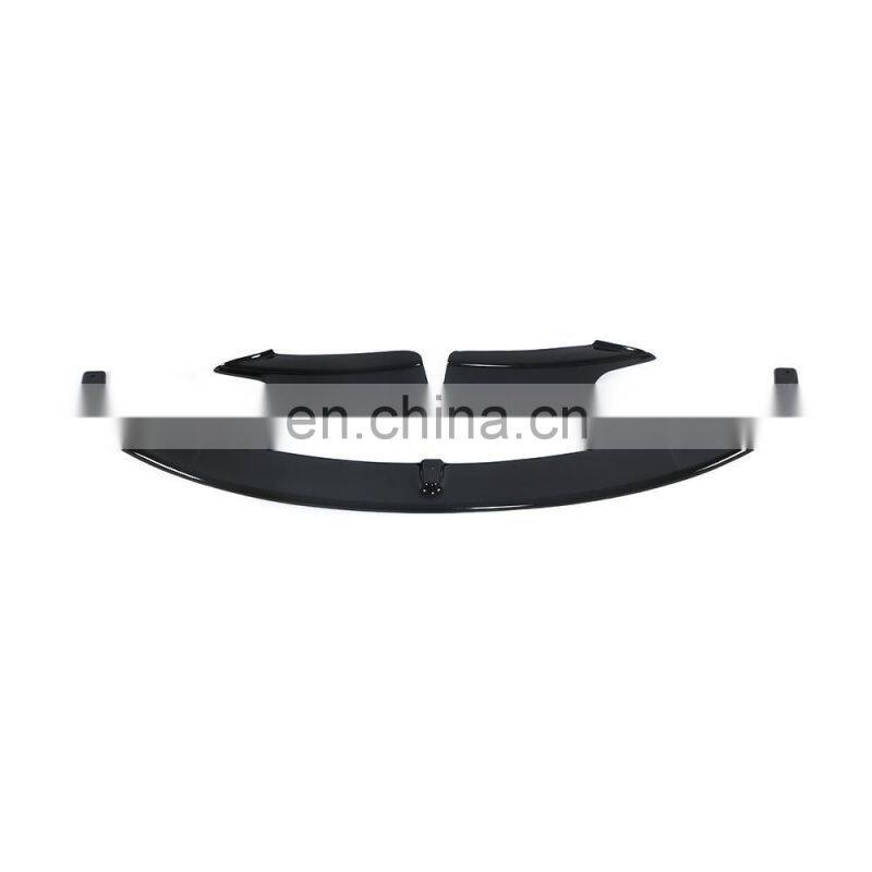 ABS Glossy Black Front Bumpers Lip for BMW 3 Series F30 F31 M Sport Edition 4 Doors 2012up