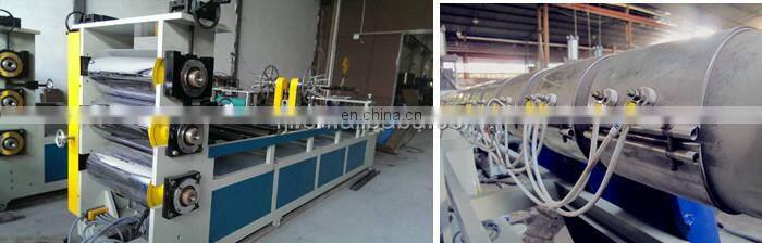 Plastic Sheet Extrusion Line Plastic Cup Extruder Machine