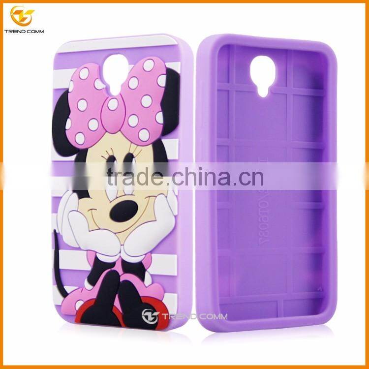 for Alcatel OT6037 soft silicon caes cover