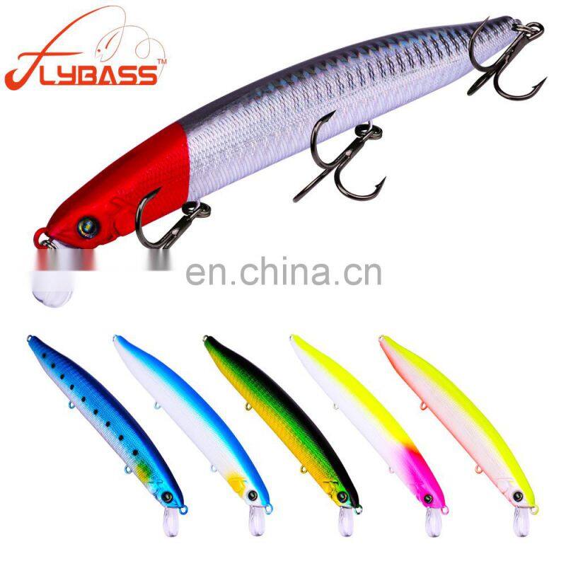 6Color14cmLure bait plastic hard bait superbait18.5gPopa Golden Dragon lure Bait wholesale Suspending jerkbait fishing