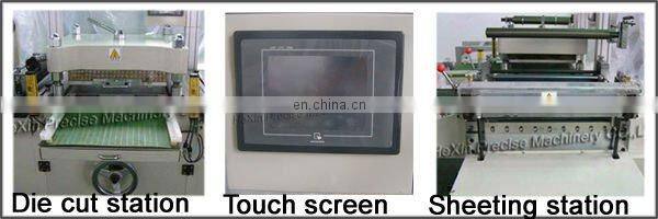 high speed automatic PVC plastic card die cutting machine