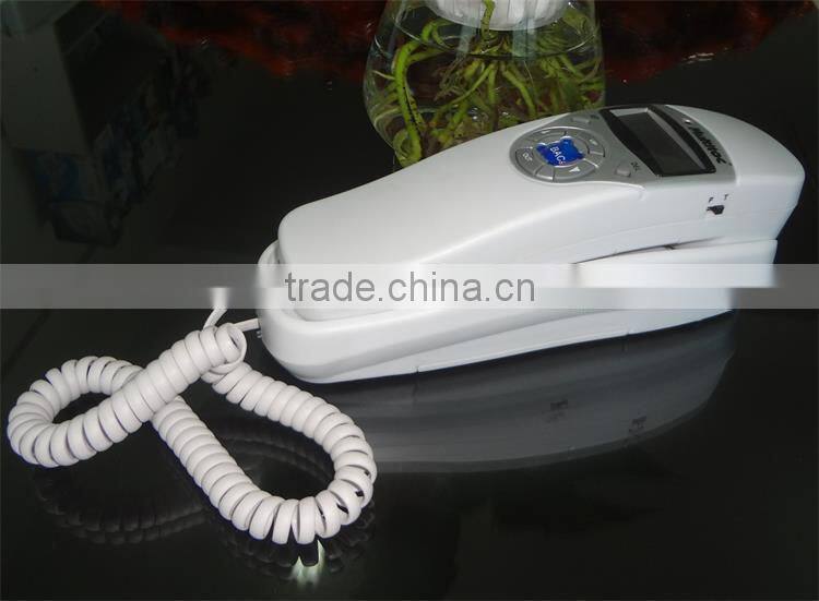 Firm telephone housing analog cheeta corded telephones for home