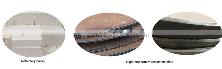 THL-1 Hoist jute stick coconut shell wood charcoal maker design machine