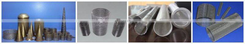 stainless steel spiral welded perforated tube
