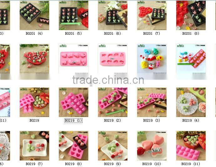 silicone mold for soap chocolate fondant decoration fondant candy tools