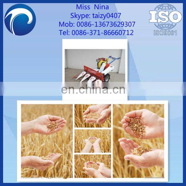 Suitable for various farmland rice harvest machine paddy harvester for sale