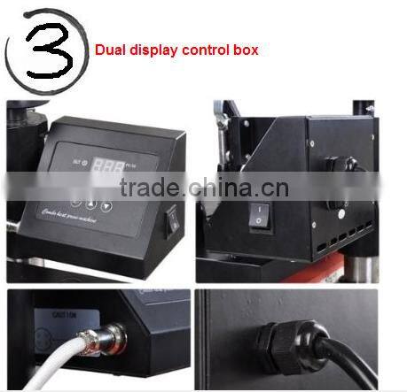 good quality automatic swing away heat press machine