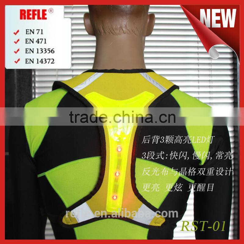 bicycle jersey with reflective tape