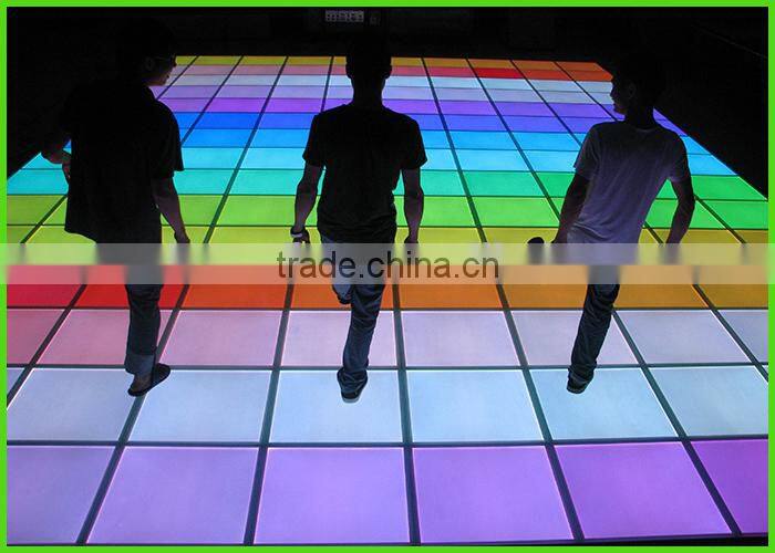 ACS led wedding dance floor, concert stage flooring, LED light up floorin for sale