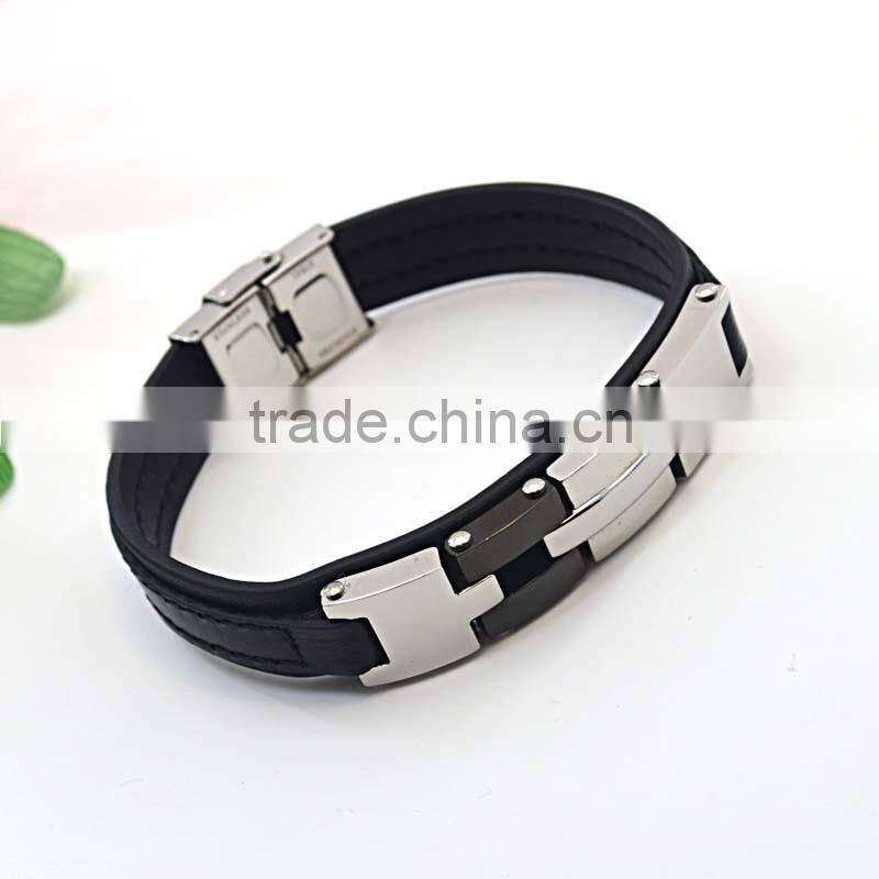 china jewelry wholesales leather fashion bracelet