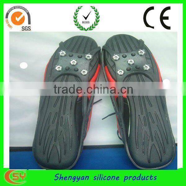 unbreakable rubber silicone anti slip shoe covers