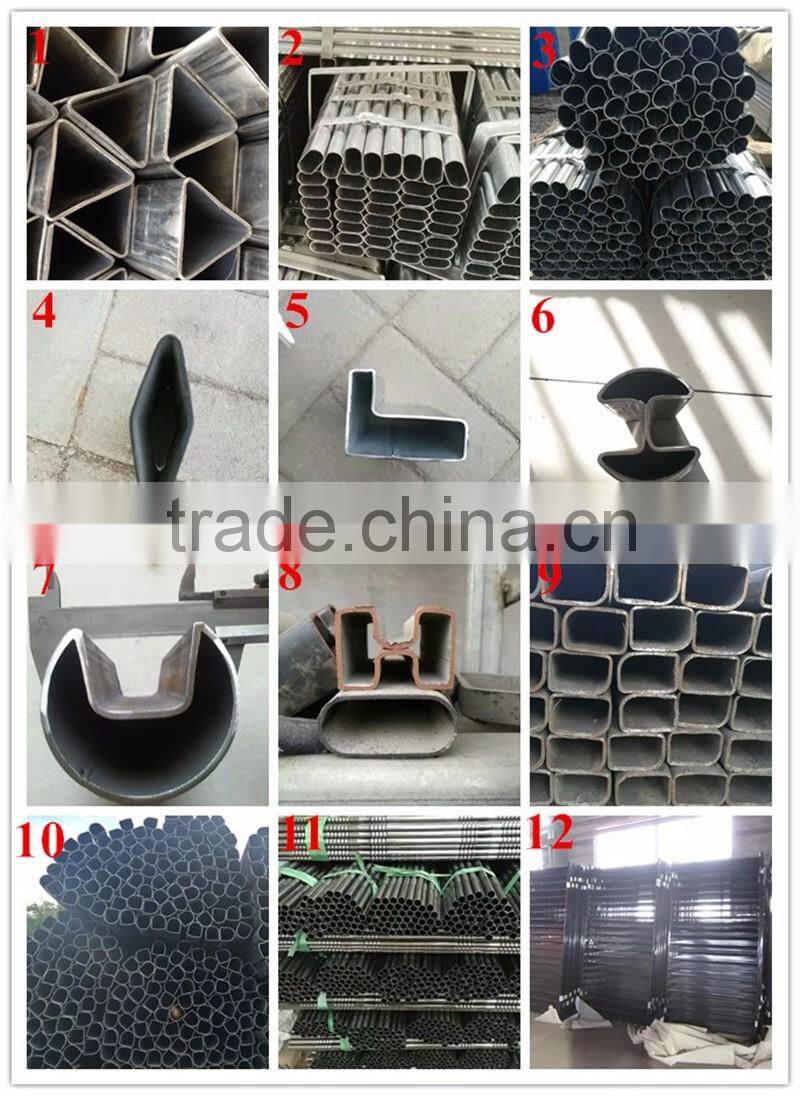 55x63mm Welded mild carbon steel hexagonal tube/pipe