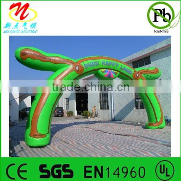 Outdoor inflatable advertising entrance arches for promotion