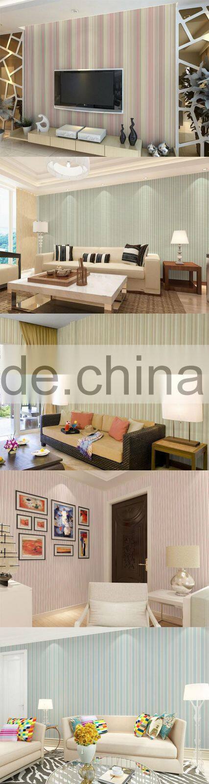 Classic Stripe Style Style Top Quality Latest Design Elegant Wallpaper