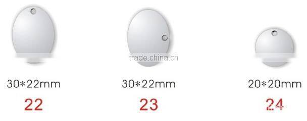 High Quality Stainless Steel Mirror Polish Blank Dog Tag