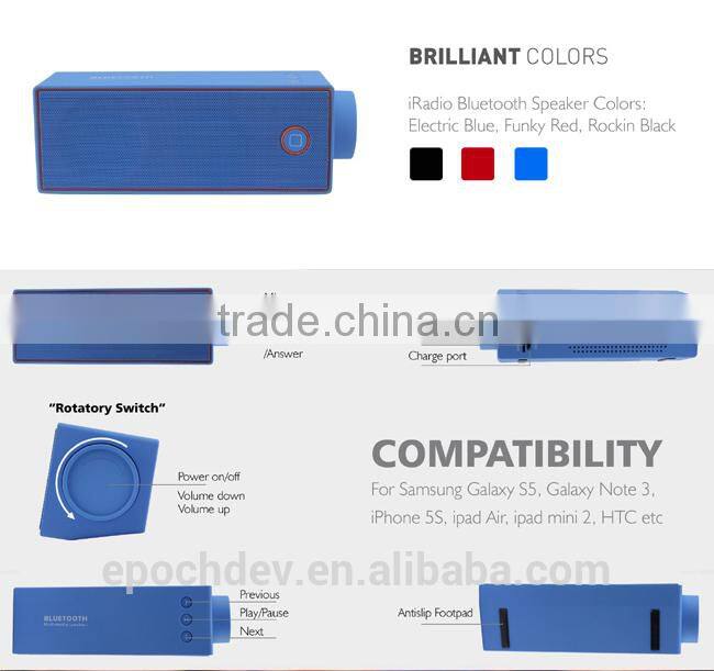 new products on china market bluetooth wireless speaker CE FCC rohs amplifier wireless microphone speaker