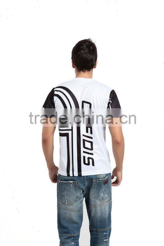 top quality cheap plain polyester full sublimation men's t-shirt wholesale