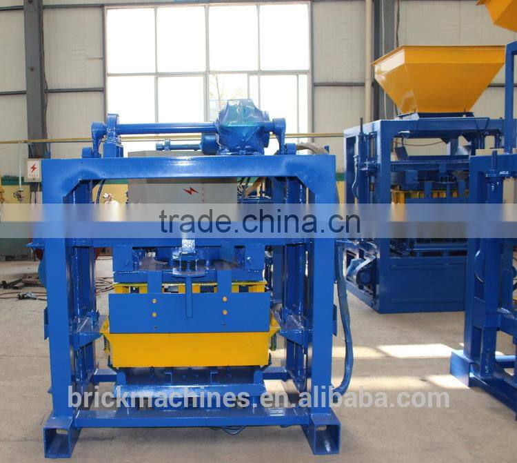 small size but good performance Sand dust used block making machine fixed for building