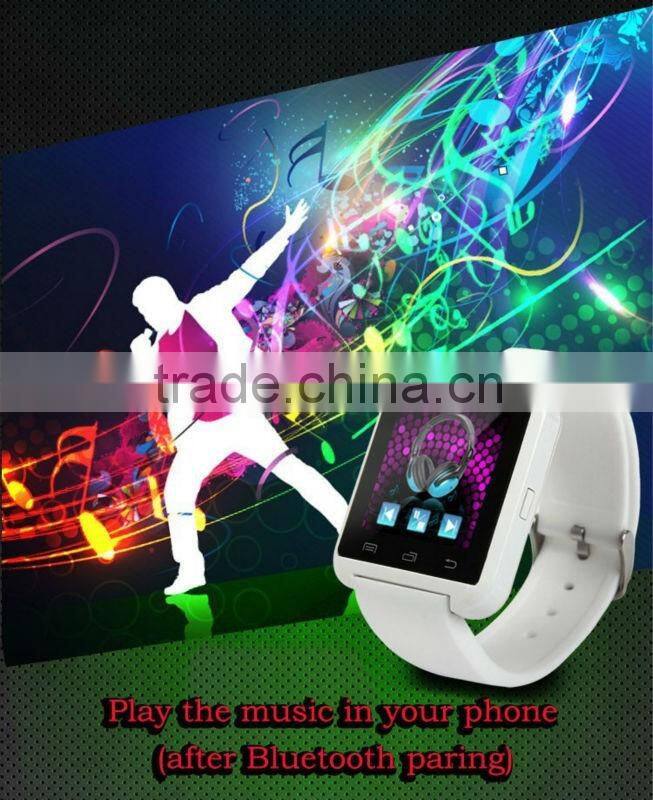 Smart Watch U8 Bluetooth Altimeter Anti-lost 1.5 inch Wrist Watch U Watch For Smartphones iPhone Android Samsung HTC Cell PhoneS