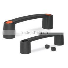 Aluminium Bridge Handles with short dead-end thread BK38.0020