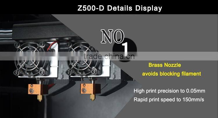 HORI Z500-D colorful 3d printer large industrial 3d printer high precision 3d printer