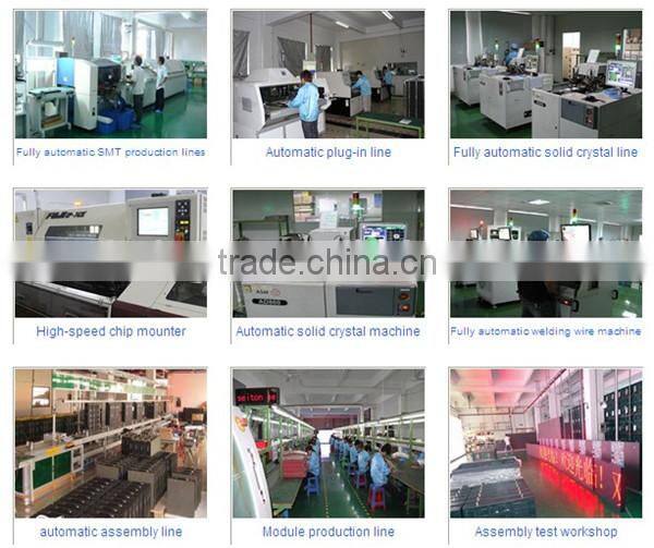 shenzhen led factory outdoor P12 full color circular led screen