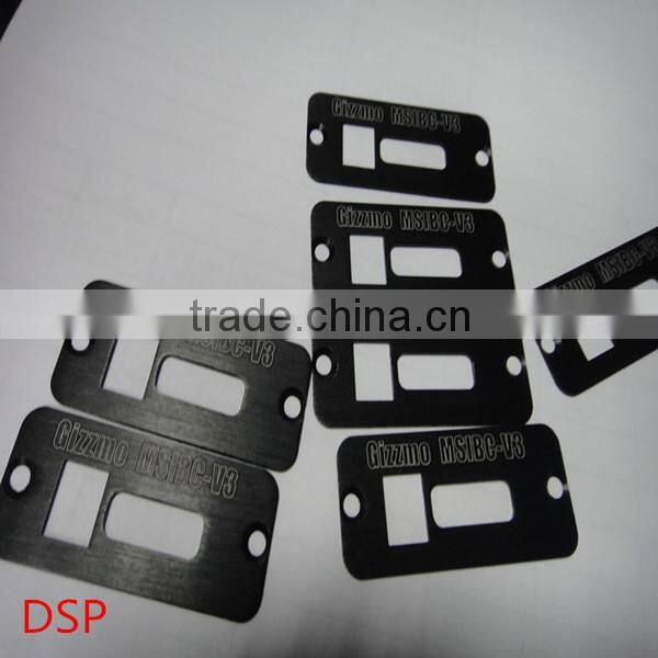 unique black customize aluminium powder coating sheet metal fabrication