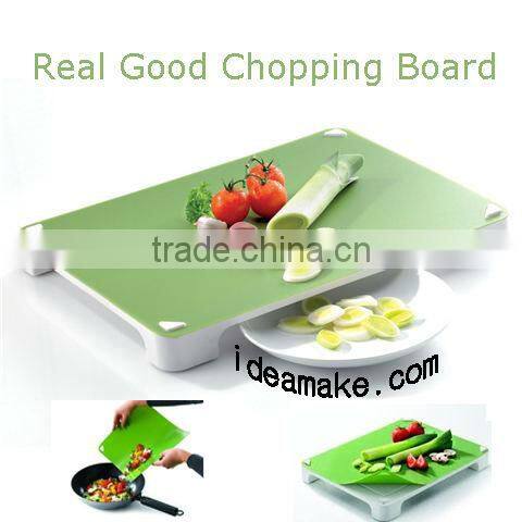 new Kitchen Helper - Over the Sink cutting Board with colander and hanger