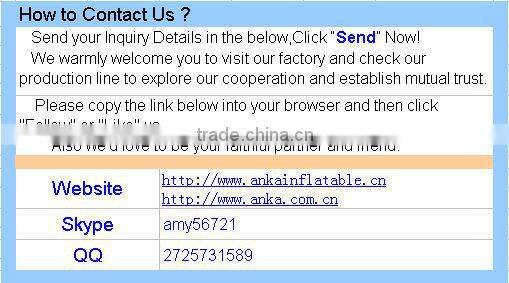 Durable tent type inflatable white dome tent