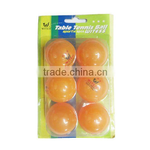6PC Cheap Pingpong Ball Table Tennis Ball