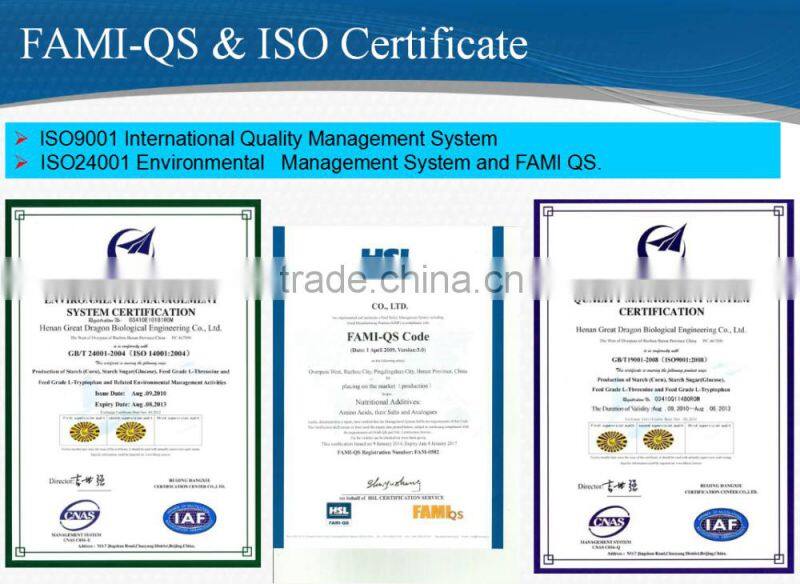 high qualtiy low price threonine/pig feed additive /amino acid power